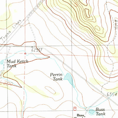 United States Geological Survey Hearst Mountain, AZ (1989, 24000-Scale) digital map
