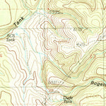 United States Geological Survey Hearst Mountain, AZ (1989, 24000-Scale) digital map