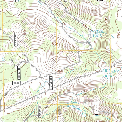United States Geological Survey Hearst Mountain, AZ (2012, 24000-Scale) digital map