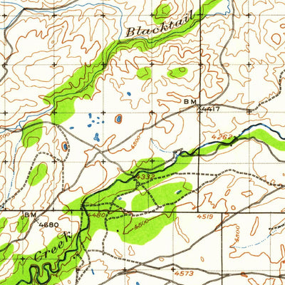 United States Geological Survey Heart Butte, MT (1914, 125000-Scale) digital map