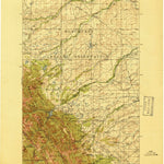 United States Geological Survey Heart Butte, MT (1918, 125000-Scale) digital map