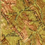 United States Geological Survey Heart Butte, MT (1918, 125000-Scale) digital map