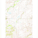 United States Geological Survey Heart Butte, MT (1968, 24000-Scale) digital map