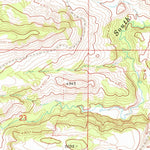 United States Geological Survey Heart Butte, MT (1968, 24000-Scale) digital map