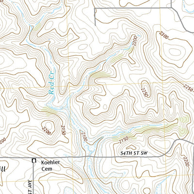 United States Geological Survey Heart Butte NW, ND (2020, 24000-Scale) digital map