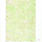 United States Geological Survey Heart Lake, MT (1968, 24000-Scale) digital map