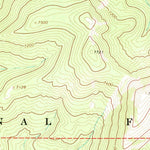 United States Geological Survey Heart Lake, MT (1968, 24000-Scale) digital map