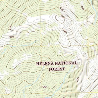 United States Geological Survey Heart Lake, MT (2020, 24000-Scale) digital map