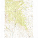 United States Geological Survey Heart Mountain, ID (1987, 24000-Scale) digital map