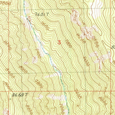 United States Geological Survey Heart Mountain, ID (1987, 24000-Scale) digital map