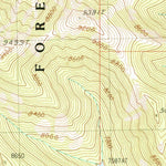 United States Geological Survey Heart Mountain, ID (1987, 24000-Scale) digital map