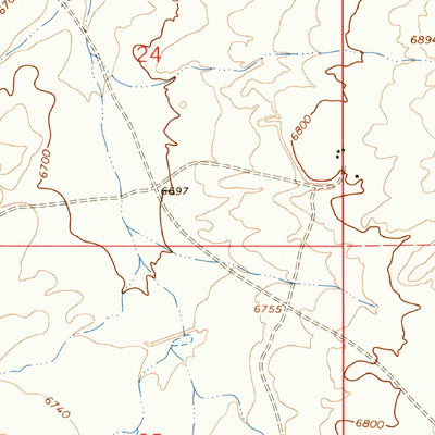 United States Geological Survey Heart Rock, NM (1963, 24000-Scale) digital map