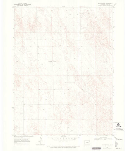 United States Geological Survey Heartstrong, CO (1969, 24000-Scale) digital map