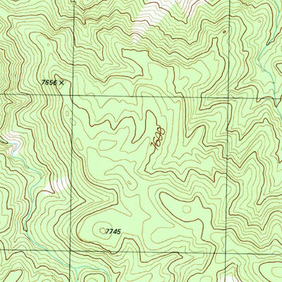 United States Geological Survey Heath Canyon, NV (1990, 24000-Scale) digital map