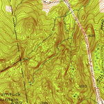 United States Geological Survey Heath, MA-VT (1950, 24000-Scale) digital map