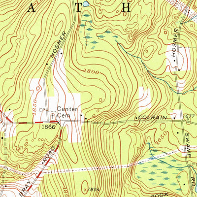 United States Geological Survey Heath, MA-VT (1974, 24000-Scale) digital map
