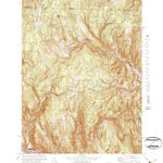 United States Geological Survey Heath, MA-VT (1974, 25000-Scale) digital map