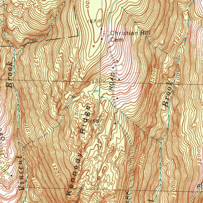 United States Geological Survey Heath, MA-VT (1974, 25000-Scale) digital map