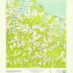 United States Geological Survey Heathsville, VA-MD (1953, 24000-Scale) digital map