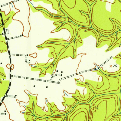 United States Geological Survey Heathsville, VA-MD (1953, 24000-Scale) digital map