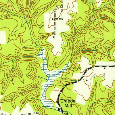 United States Geological Survey Heathsville, VA-MD (1953, 24000-Scale) digital map