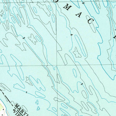 United States Geological Survey Heathsville, VA-MD (1968, 24000-Scale) digital map
