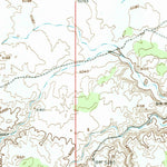 United States Geological Survey Heaton Knolls, AZ (1954, 62500-Scale) digital map