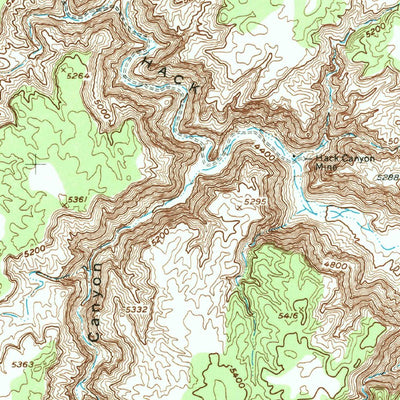 United States Geological Survey Heaton Knolls, AZ (1954, 62500-Scale) digital map