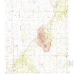 United States Geological Survey Heaton Knolls, AZ (1988, 24000-Scale) digital map