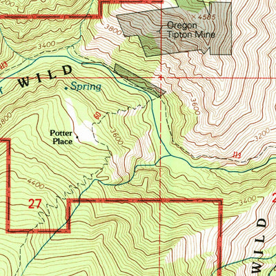 United States Geological Survey Heavens Gate, ID (1995, 24000-Scale) digital map