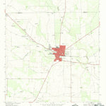United States Geological Survey Hebbronville, TX (1967, 24000-Scale) digital map