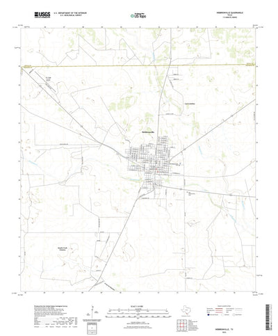 United States Geological Survey Hebbronville, TX (2022, 24000-Scale) digital map