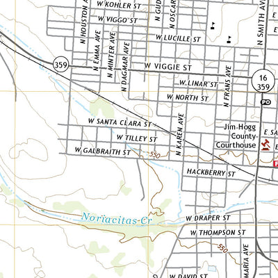 United States Geological Survey Hebbronville, TX (2022, 24000-Scale) digital map