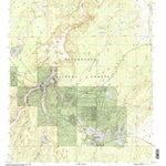 United States Geological Survey Heber, AZ (1998, 24000-Scale) digital map