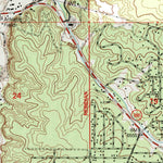 United States Geological Survey Heber, AZ (1998, 24000-Scale) digital map