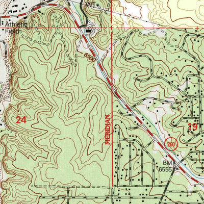 United States Geological Survey Heber, AZ (1998, 24000-Scale) digital map