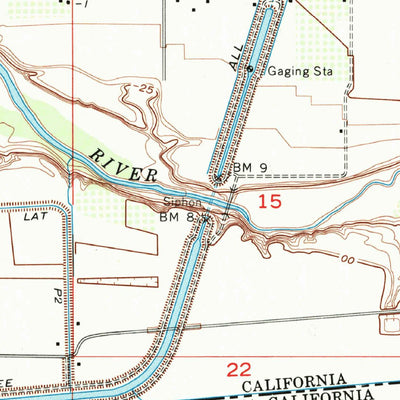United States Geological Survey Heber, CA (1957, 24000-Scale) digital map