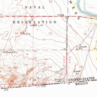 United States Geological Survey Heber, CA (1957, 62500-Scale) digital map