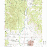 United States Geological Survey Heber City, UT (1955, 24000-Scale) digital map