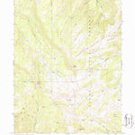 United States Geological Survey Heber Mountain, UT (1967, 24000-Scale) digital map