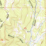 United States Geological Survey Heber Mountain, UT (1993, 24000-Scale) digital map