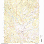 United States Geological Survey Heber Mountain, UT (1998, 24000-Scale) digital map