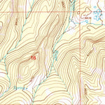 United States Geological Survey Heber Mountain, UT (1998, 24000-Scale) digital map