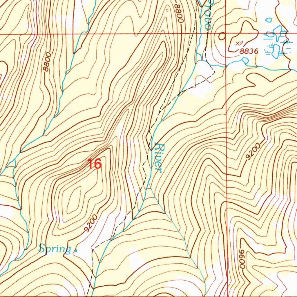 Heber Mountain, UT (1998, 24000-Scale) Map by United States Geological ...