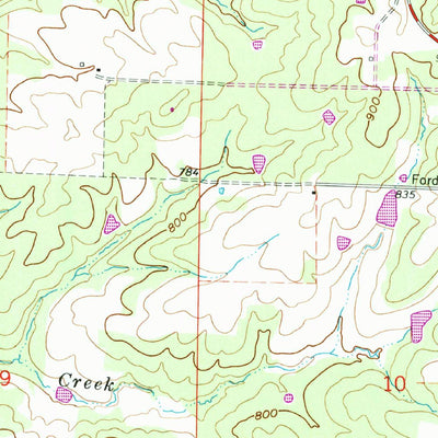 United States Geological Survey Heber Springs, AR (1963, 24000-Scale) digital map