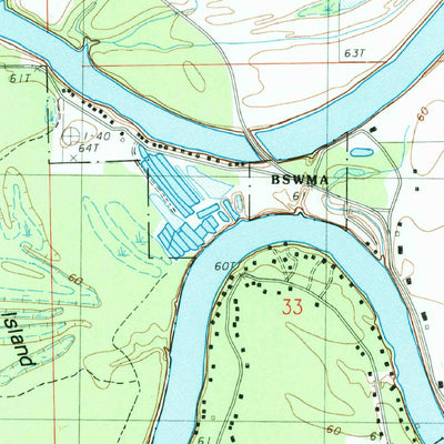 United States Geological Survey Hebert, LA (1983, 24000-Scale) digital map