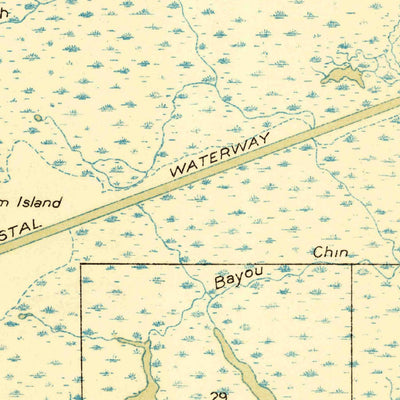 United States Geological Survey Hebert Lake, LA (1932, 31680-Scale) digital map