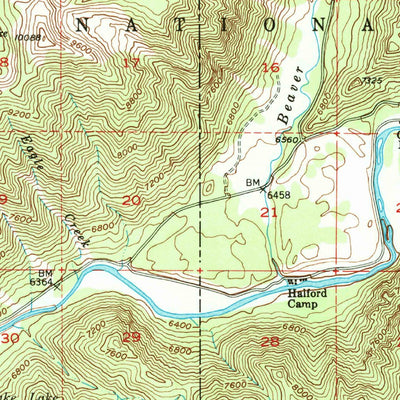 United States Geological Survey Hebgen Dam, MT-ID (1950, 62500-Scale) digital map