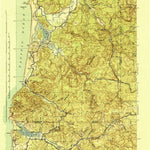 United States Geological Survey Hebo, OR (1942, 62500-Scale) digital map