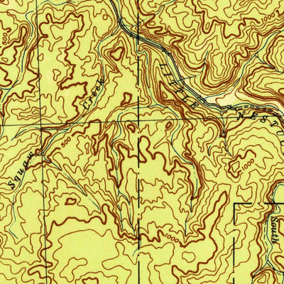 United States Geological Survey Hebo, OR (1942, 62500-Scale) digital map